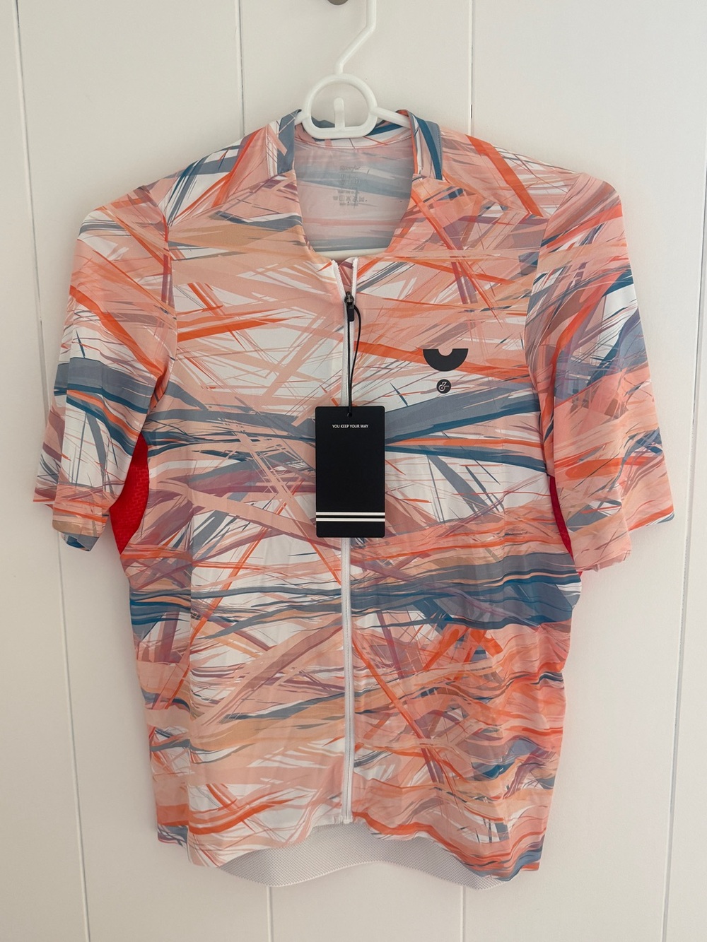 YKYW Men’s Short Sleeve Cycling Jersey - size L